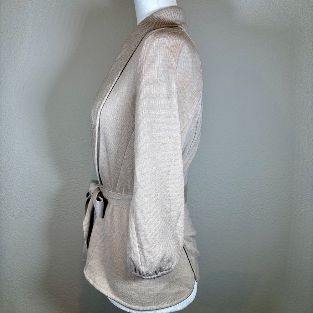 BCBGMaxAzria Tan Wool Sweater Size Medium - Picture 2 of 9